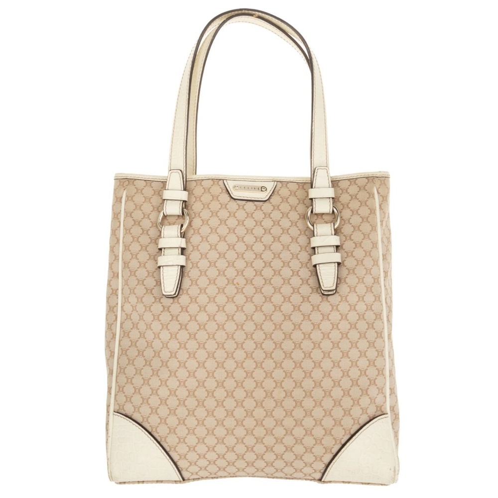 Vintage Celine macadam vertical tote